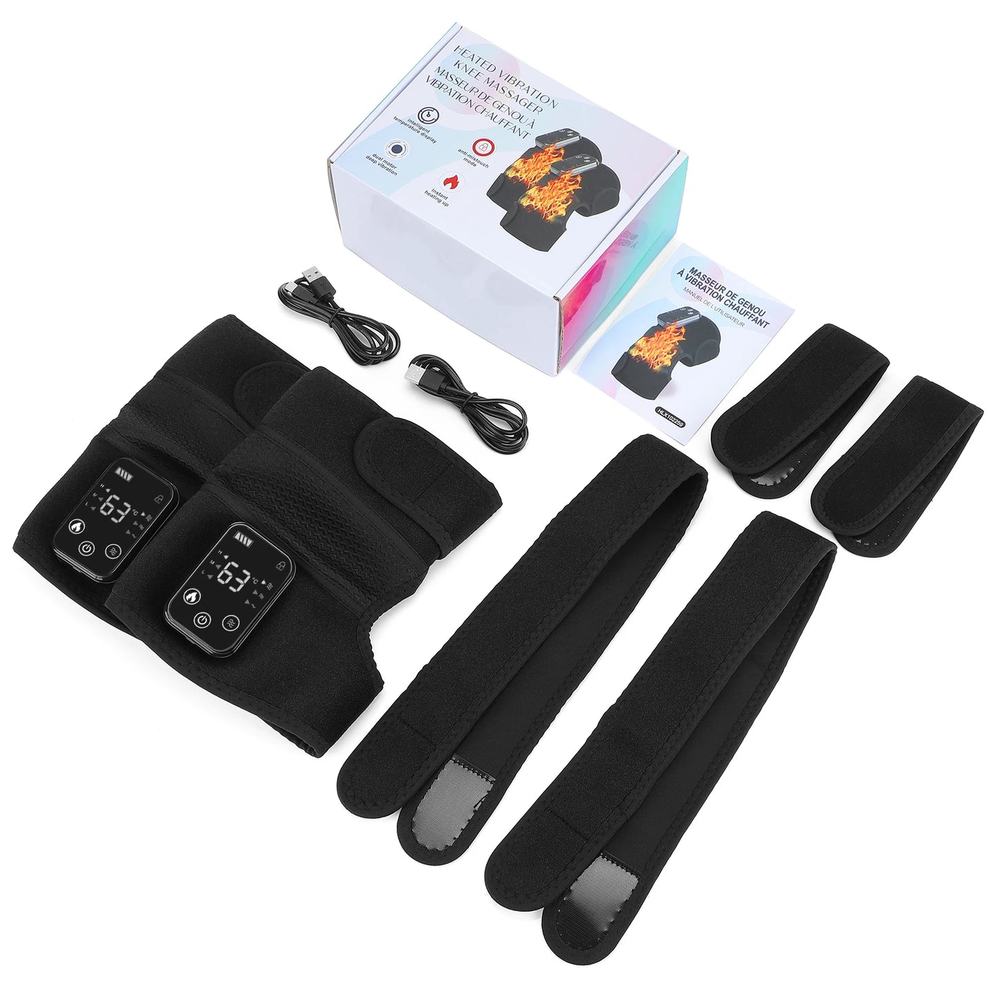 Electric Shoulder Massager Heating Pad Vibration